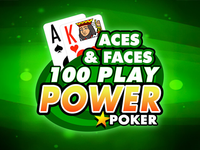 Aces and Faces - 100 Play Power Poker